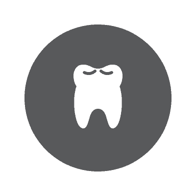 Tooth icon representing dental health and prosthodontics services.